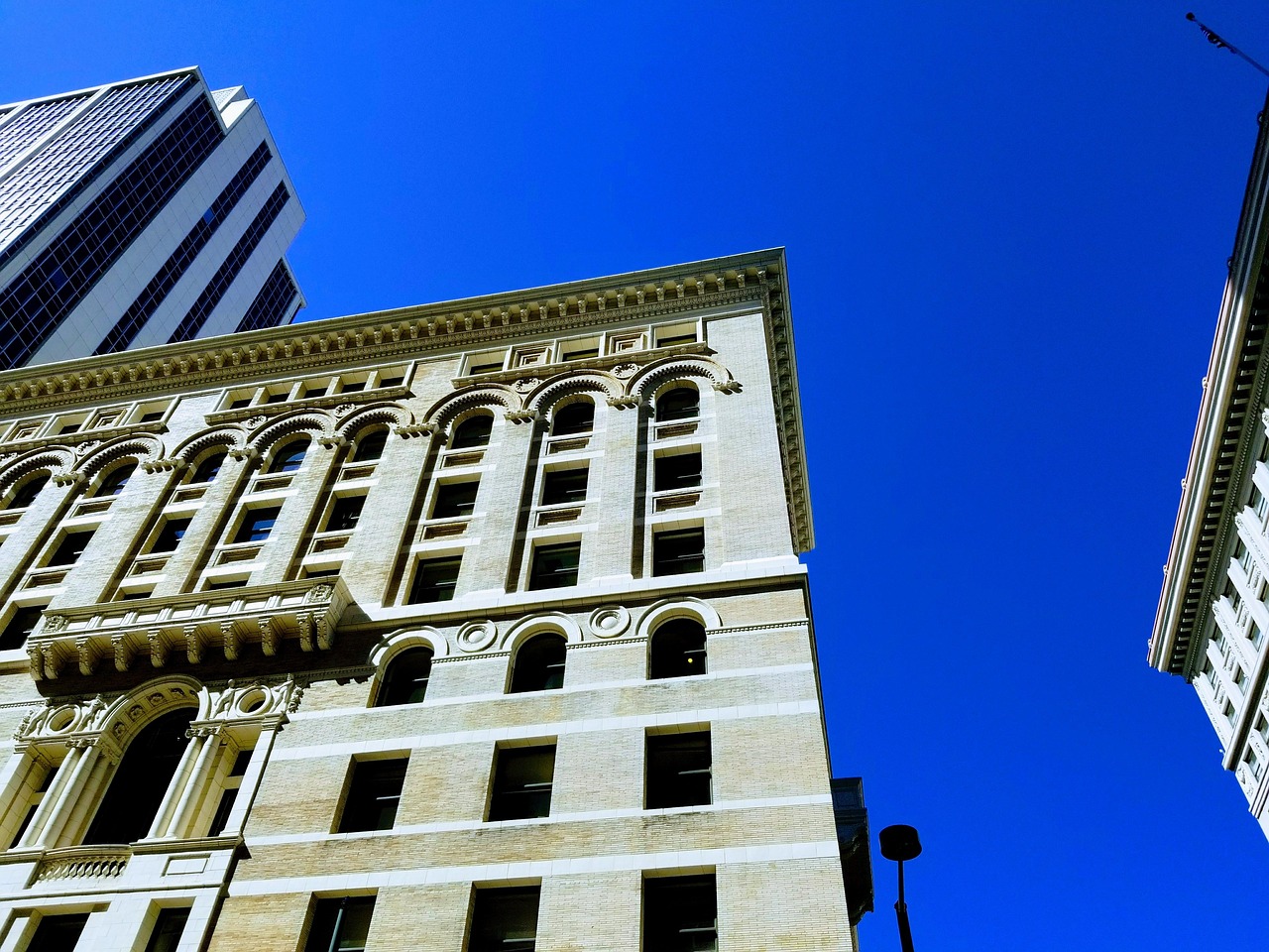 Highlands street and buildings in Denver